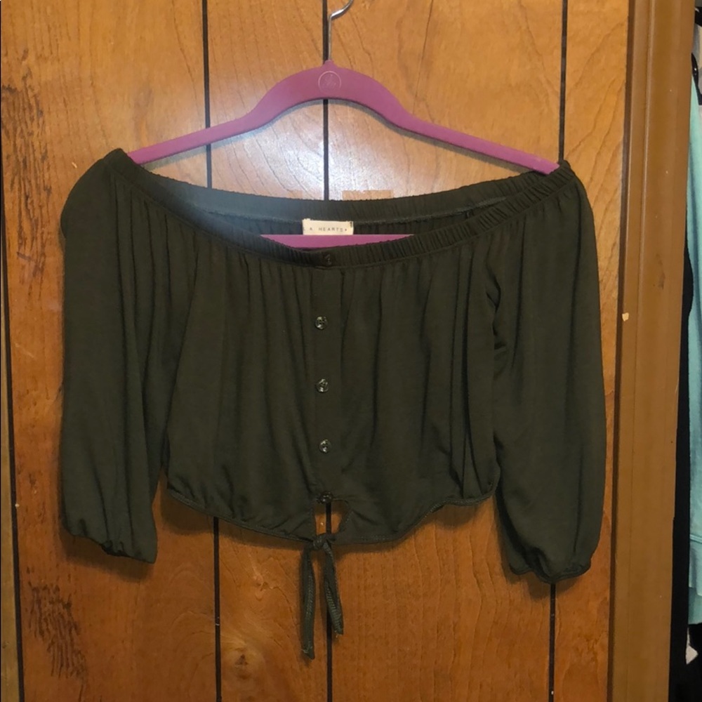 LA Hearts Crop Top (XS)